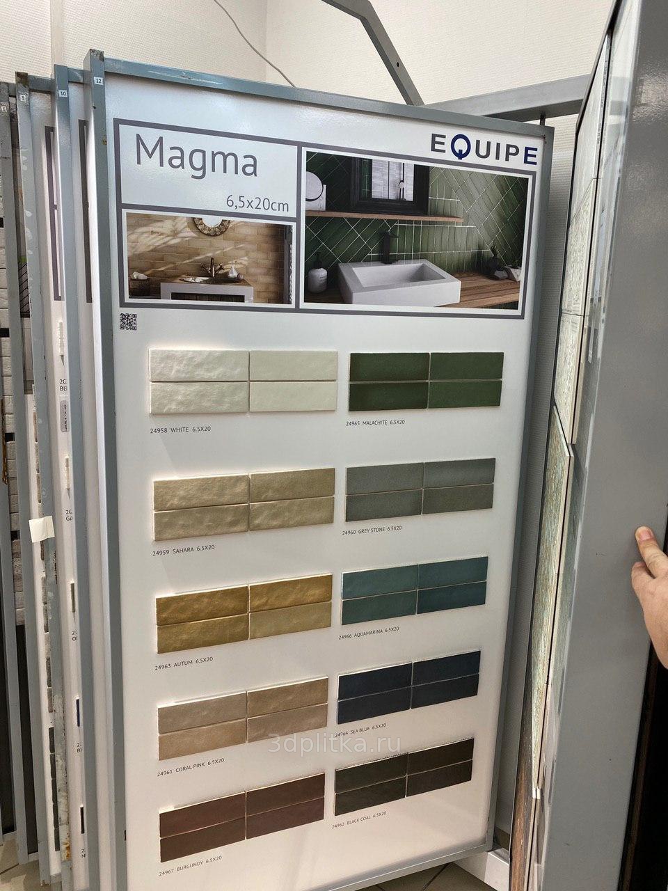 Equipe Magma 24975 Malachite 13,2x13,2 - керамическая плитка и керамогранит