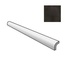 Equipe Manacor 26946 Pencil Bullnose Black Бордюр 3x15 см, Испания, под камень  - фото 1