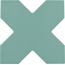 Equipe Porto 30616 Cross Jade Керамогранит 12x12 см, Испания, ничего - фото 1