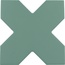 Equipe Porto 30621 Cross Pickle Green Керамогранит 12x12 см, Испания, ничего - фото 1