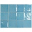Equipe Village 25625 Azure Blue 13.2 Настенная плитка 13,2x13,2 см, Испания, под камень  - фото 2