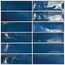 Equipe Village 25630 Royal Blue Настенная плитка 6,5x20 см, Испания, под камень  - фото 2