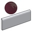 Equipe Village 25693 Bullnose Aubergine Плинтус 6,5x20 см, Испания, под камень  - фото 1