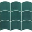 Equipe Wave 28840 Teal Grassy Настенная плитка 12x12 см, Испания, под камень  - фото 1