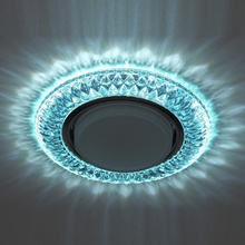 Эра DK LD23 DK LD23 BL1/WH Встраиваемый светильник Россия - фото 1 - фото 2