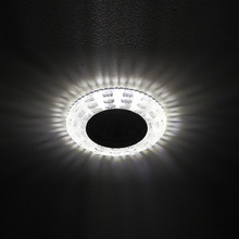 Эра DK LD8 DK LD8 SL/WH Встраиваемый светильник Россия - фото 1 - фото 2