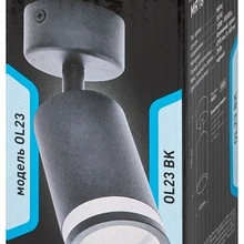 Эра Ol23 Bk Б0054397 Спот 5,5x5,5 см, Россия - фото 1 - фото 4