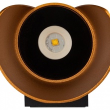 Эра Wl42 Bk+Gd Б0054420 Уличный светильник 7x15 см, Россия - фото 1 - фото 4