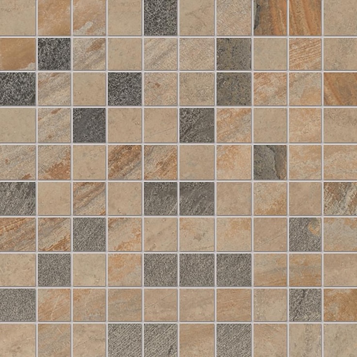 Ergon Cornerstone E2RC Slate Multicolor 3x3 Мозаика 30x30 см, Италия, под камень - фото 1 Ergon Cornerstone E2RC Slate Multicolor 3x3 Мозаика 30x30 см, Италия, под камень - фото 1