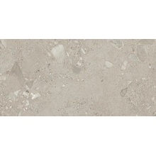 Ergon Gemma Stone ENNK Giant Basalto Silktech Керамогранит 60x120 см, Италия, терраццо - фото 1 - фото 1