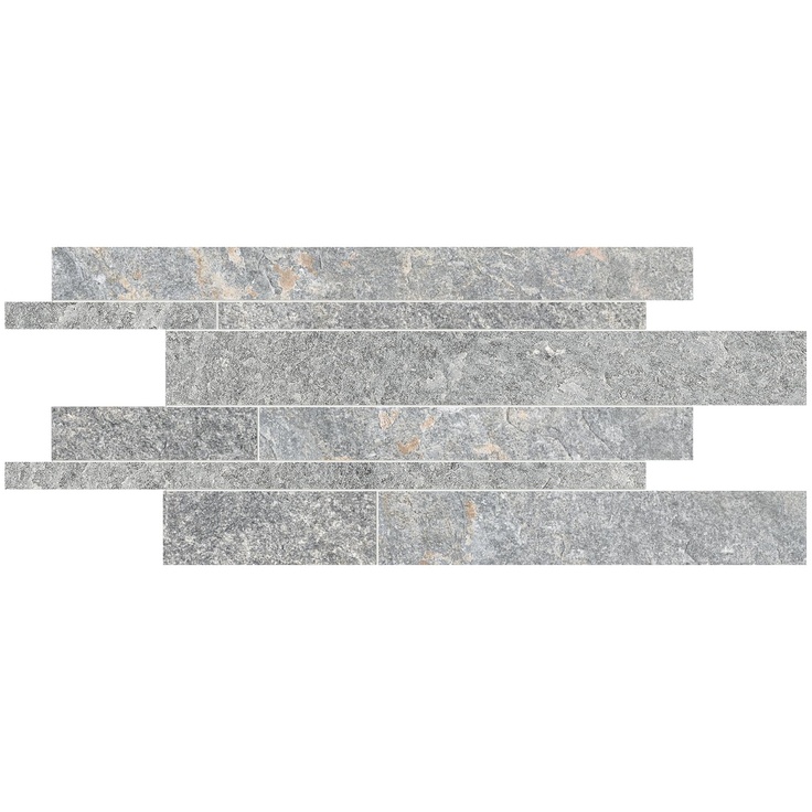 Ergon Oros Stone EL1U Listelli Sfalsati Sky Blue Мозаика 30x60 см, Италия, под мозаику - фото 1