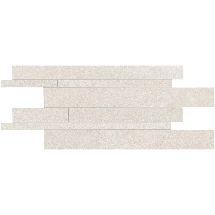 Ergon Stone Talk EDQJ Listelli Sfalsati Minimal White Naturale Мозаика 30x60 см, Италия, под мозаику - фото 1