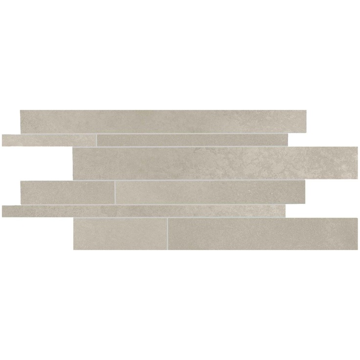 Ergon Tr3Nd EAUR Listelli Sfalsati Concrete Sand Мозаика 30x60 см, Италия, под мозаику - фото 1