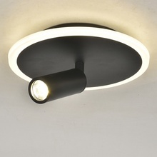 Escada 20046Led 20046SMA/01LED BK Потолочный светильник 23,5x23,5x16 см, Великобритания - фото 1 - фото 4