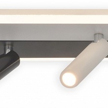 Escada 20047Led 20047SMA/01LED WH/BK Потолочный светильник 42,5x12,5x17 см, Великобритания - фото 1 - фото 2