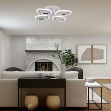 Escada 10222/4LED Chrome Люстра 48x48x9 см, Великобритания - фото 1 - 2 Escada 10222/4LED Chrome Люстра 48x48x9 см, Великобритания - фото 1 - фото 2