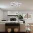 Escada 10222/4LED Chrome Люстра 48x48x9 см, Великобритания - фото 2