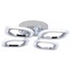 Escada 10222/4LED Chrome Люстра 48x48x9 см, Великобритания - фото 1