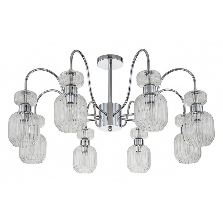 Escada Gloss 1141/8PL Chrome/Clear Люстра Великобритания - фото 1 Escada Gloss 1141/8PL Chrome/Clear Люстра Великобритания - фото 1