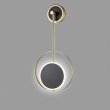 Escada Hypnosis 10206/SG LED Black/Gold Бра 22x47,6 см, Великобритания - фото 1 - фото 3
