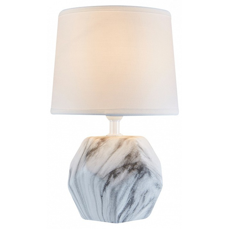 Escada Marble 10163/T White Настольная лампа декоративная Великобритания - фото 1 Escada Marble 10163/T White Настольная лампа декоративная Великобритания - фото 1