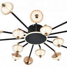 Escada Meteor 630/A LED BL Люстра потолочная 94x94x11,5 см, Великобритания - фото 1 - фото 4