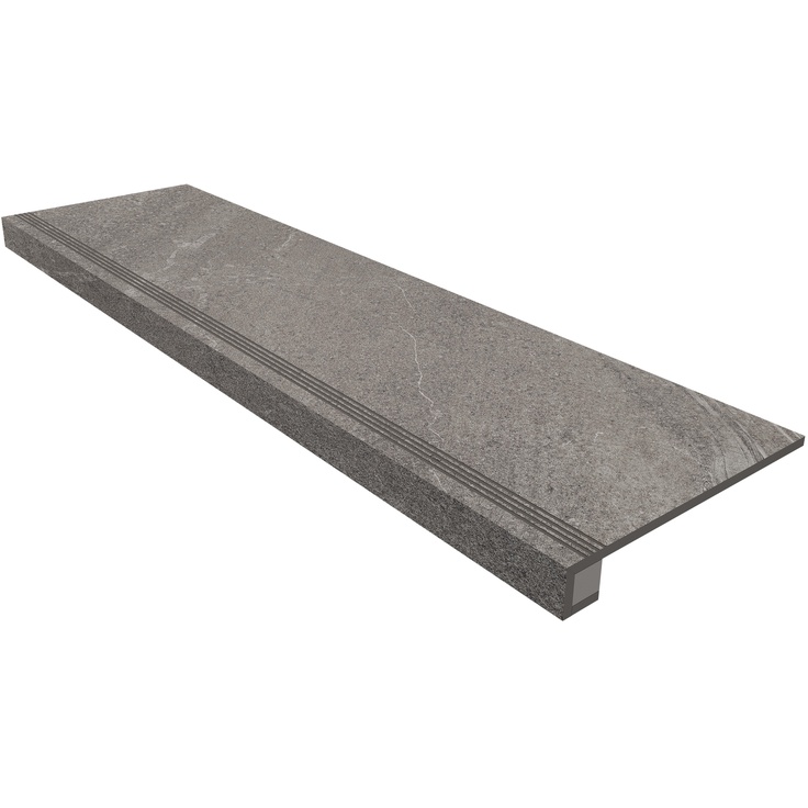 Estima Gabbro GB02 Серый Неполированный Комплект ступень + Подступенок 33x120 см, Россия, под камень - фото 1 Estima Gabbro GB02 Серый Неполированный Комплект ступень + Подступенок 33x120 см, Россия, под камень - фото 1