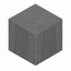 Estima Luna LN03/TE03 Anthracite Cube Неполированная Мозаика 25x29 см, Россия, под мозаику - фото 1