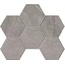 Estima Terra LN02/TE02 Grey hexagon неполированный Мозаика 25x28,5 см, Россия, под мозаику - фото 1 Estima Terra LN02/TE02 Grey hexagon неполированный Мозаика 25x28,5 см, Россия, под мозаику - фото 1