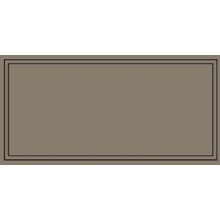 Etruria Art Deco Vector Frame A Deep Chestnut Декор 12,5x25 см, Италия, под камень  - фото 1 - фото 1