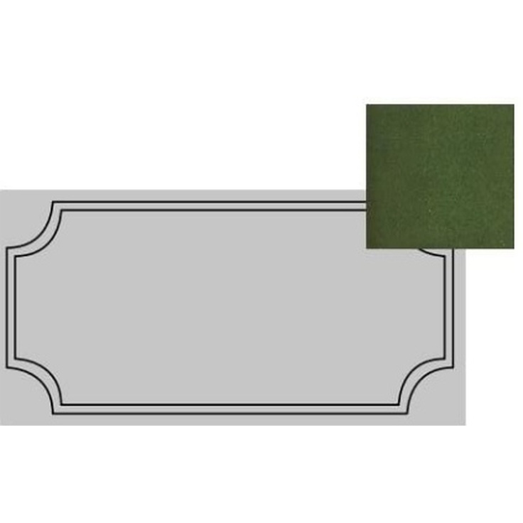 Etruria Art Deco Vector Frame B Emerald Green Craquele Декор 12,5x25 см, Италия, под камень - фото 1 Etruria Art Deco Vector Frame B Emerald Green Craquele Декор 12,5x25 см, Италия, под камень - фото 1