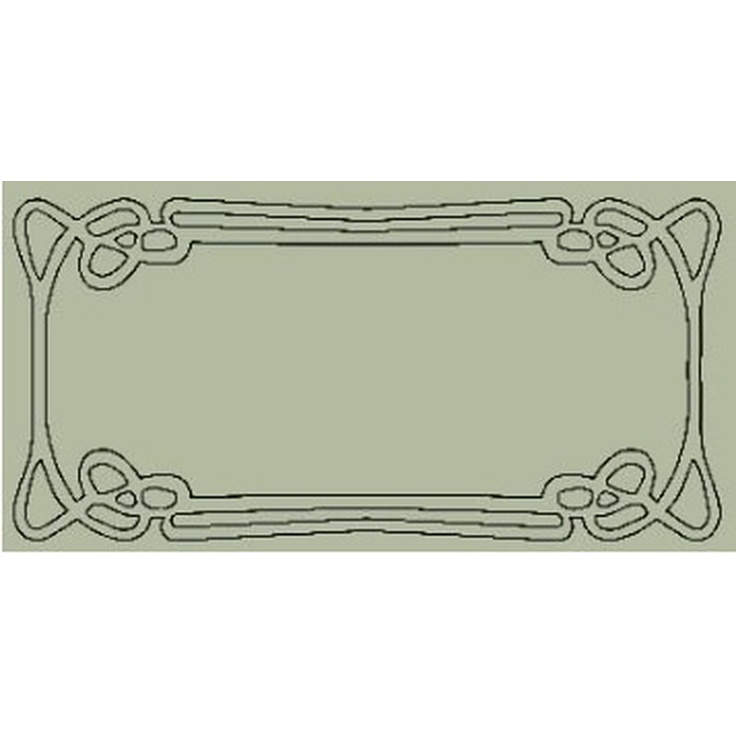 Etruria Art Deco Vector Frame E Moss Green Декор 12,5x25 см, Италия, под камень - фото 1 Etruria Art Deco Vector Frame E Moss Green Декор 12,5x25 см, Италия, под камень - фото 1