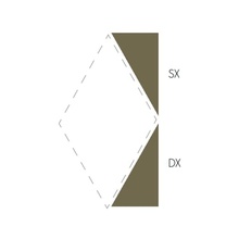 Etruria Concetto Spaziale Triangolo Piano Sx Asparagus Настенная плитка 5,4x12,9 см, Италия, под камень  - фото 1 - фото 1