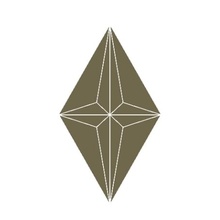 Etruria Concetto Spaziale Rombo Asparagus Настенная плитка 13x22,2 см, Италия, под камень  - фото 1 - фото 1