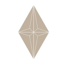 Etruria Concetto Spaziale Rombo Kaki Настенная плитка 13x22,2 см, Италия, под камень  - фото 1 - фото 1