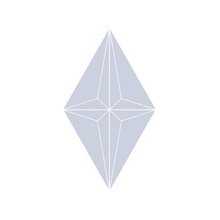 Etruria Concetto Spaziale Rombo Light Blue Настенная плитка 13x22,2 см, Италия, под камень  - фото 1 - фото 1