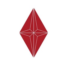 Etruria Concetto Spaziale Rombo Red Настенная плитка 13x22,2 см, Италия, под камень  - фото 1 - фото 1