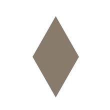 Etruria Concetto Spaziale Rombo Piano Deep Chestnut Настенная плитка 13x22,2 см, Италия, под камень  - фото 1 - фото 1