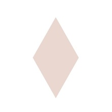 Etruria Concetto Spaziale Rombo Piano Light Pink Настенная плитка 13x22,2 см, Италия, под камень  - фото 1 - фото 1