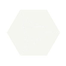 Etruria Concetto Spaziale Esagono White Декор 16x18,5 см, Италия, под камень  - фото 1 - фото 1