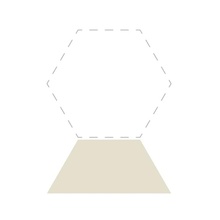 Etruria Concetto Spaziale Trapezio Piano Beige Настенная плитка 7,9x18,5 см, Италия, под камень  - фото 1 - фото 1