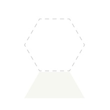 Etruria Concetto Spaziale Trapezio Piano White Настенная плитка 7,9x18,5 см, Италия, под камень  - фото 1 - фото 1