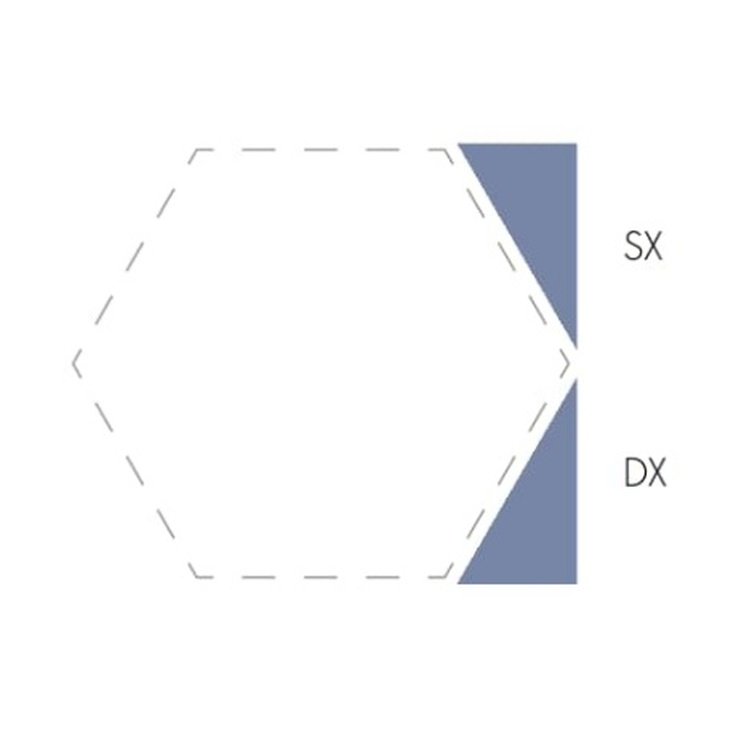 Etruria Concetto Spaziale Triangolo Piano Dx 9.3 China Blue Настенная плитка 4x9,3 см, Италия, под камень - фото 1 Etruria Concetto Spaziale Triangolo Piano Dx 9.3 China Blue Настенная плитка 4x9,3 см, Италия, под камень - фото 1