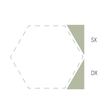 Etruria Concetto Spaziale Triangolo Piano Dx 9.3 Moss Green Настенная плитка 4x9,3 см, Италия, под камень  - фото 1 - фото 1