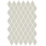 Etruria XXS Rombo 4x7 Monocolore Bianco Мозаика 28x40 см, Италия, под мозаику - фото 1