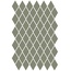 Etruria XXS Rombo Oliva 4x7 Мозаика 4x7 см, Италия, под мозаику - фото 1