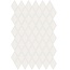 Etruria XXS Rombo Super Bianco 4x7 Мозаика 4x7 см, Италия, под мозаику - фото 1