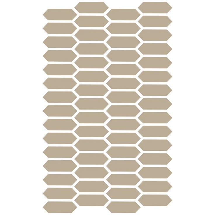 Etruria XXS Losanga Monocolore Avorio Мозаика 27x40 см, Италия, под мозаику - фото 1