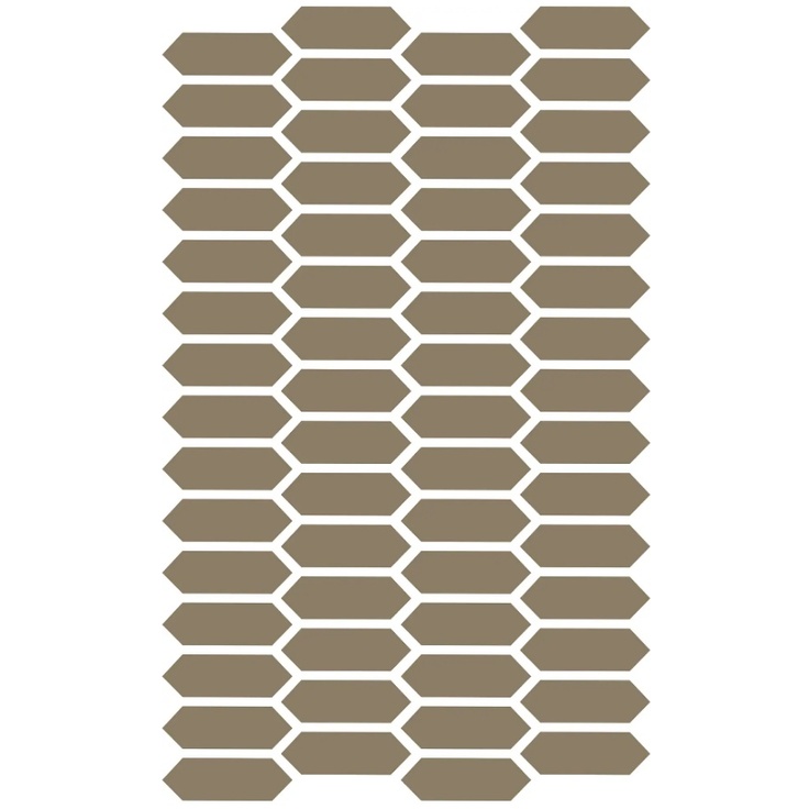 Etruria XXS Losanga Monocolore Tortora Мозаика 27x40 см, Италия, под мозаику - фото 1