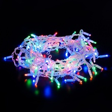 Eurosvet 100-101 100-101 мульти 3*0,6м IP65 Бахрома световая 300x60 см, Китай - фото 1 - фото 1